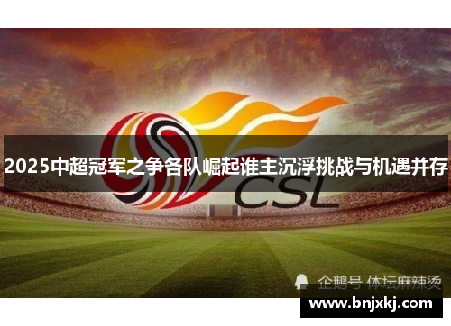 2025中超冠军之争各队崛起谁主沉浮挑战与机遇并存
